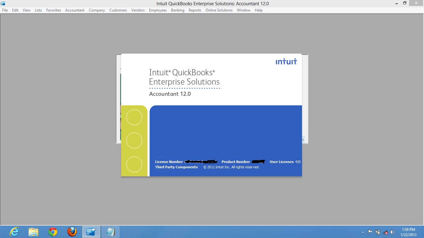 intuit quickbooks pro 2014 license